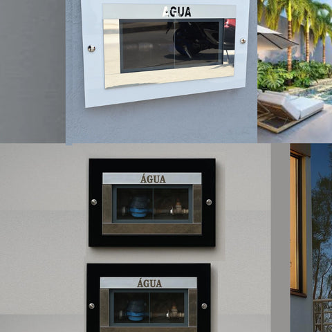 PLACA PREMIUM HIDRÔMETRO - RESIDENCIAL E COMERCIAL