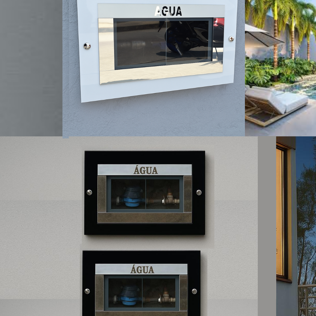 Placa Acabamento hidrômetro