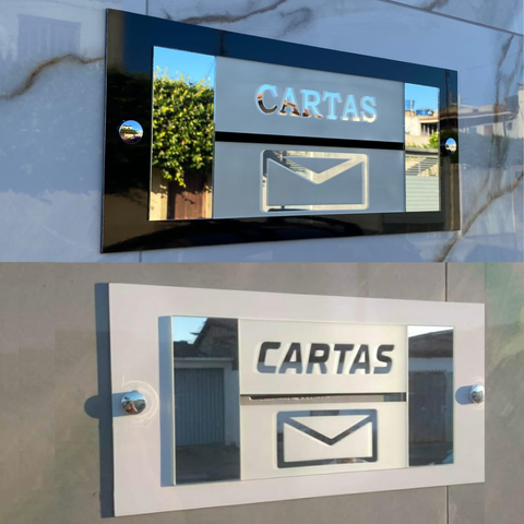 Placa para Correspondência Residencial