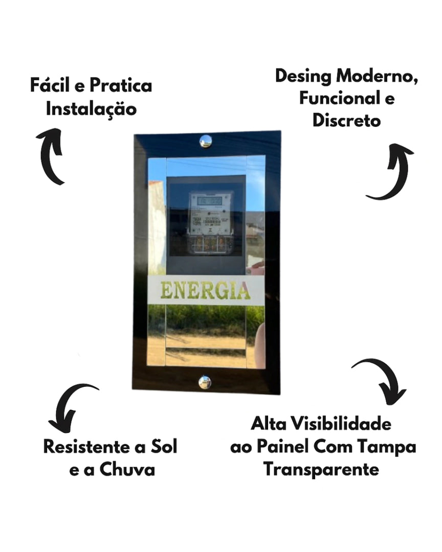 Acabamento placa de energia