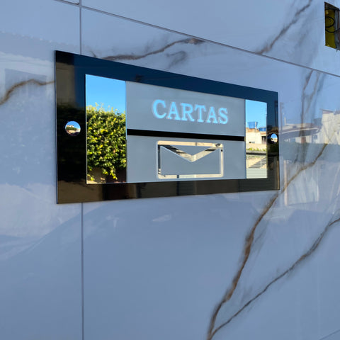 Placa para Correspondência Residencial