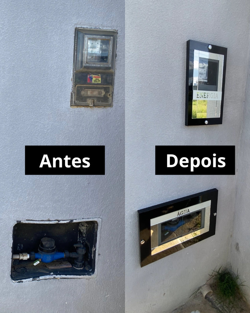 KIT RESIDENCIAL PREMIUM PARA PADRÃO DE ENERGIA E HIDRÔMETRO