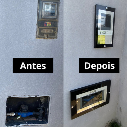 KIT RESIDENCIAL PREMIUM PARA PADRÃO DE ENERGIA E HIDRÔMETRO