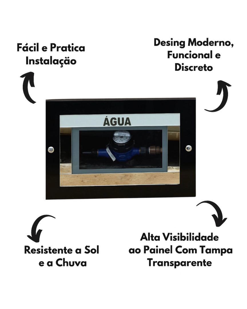 PLACA PREMIUM HIDRÔMETRO - RESIDENCIAL E COMERCIAL