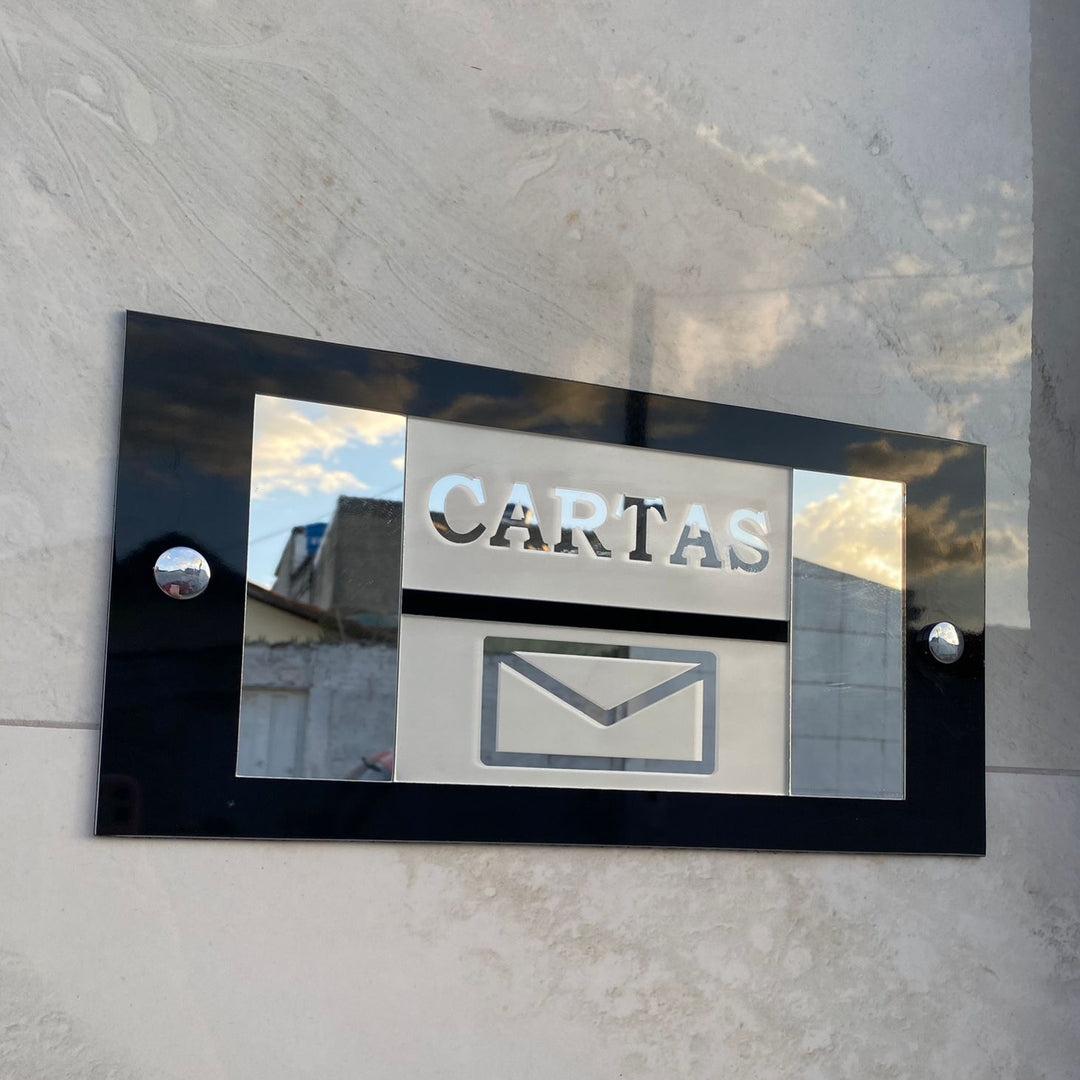 Placa para Correspondência Residencial