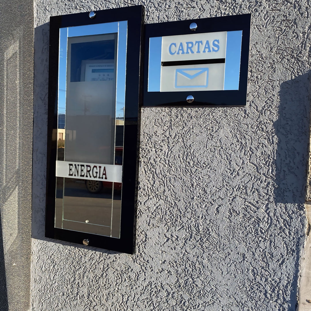 Placa para Correspondência Residencial