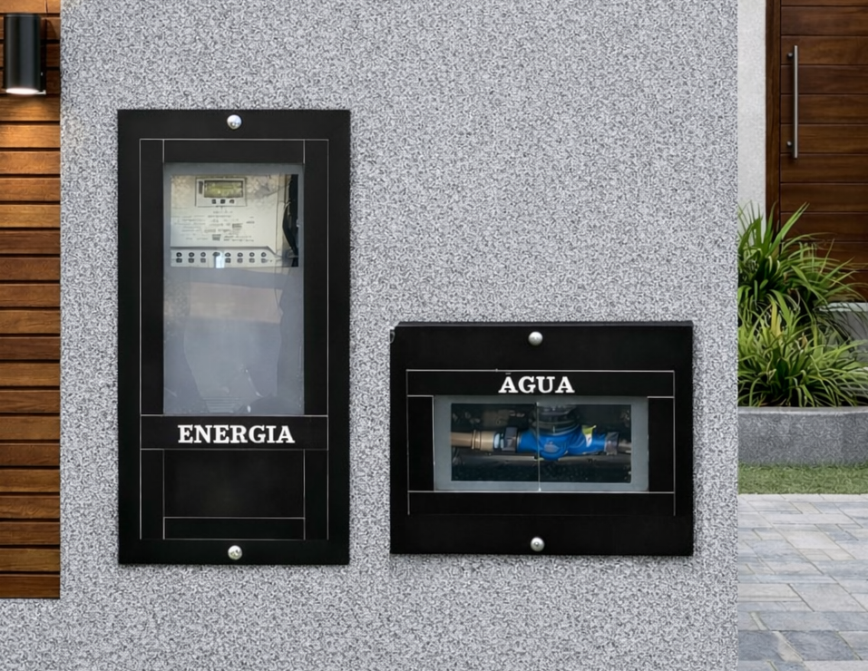 KIT PREMIUM,  PADRÃO DE ENERGIA E HIDRÔMETRO, ACM E VIDRO,
