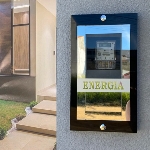 Acabamento placa de energia