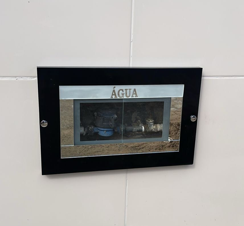 Placa Acabamento hidrômetro