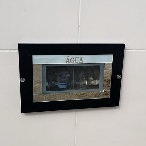Placa Acabamento hidrômetro