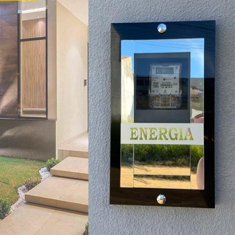 PLACA PREMIUM PADRÃO ENERGIA - RESIDENCIAL E COMERCIAL