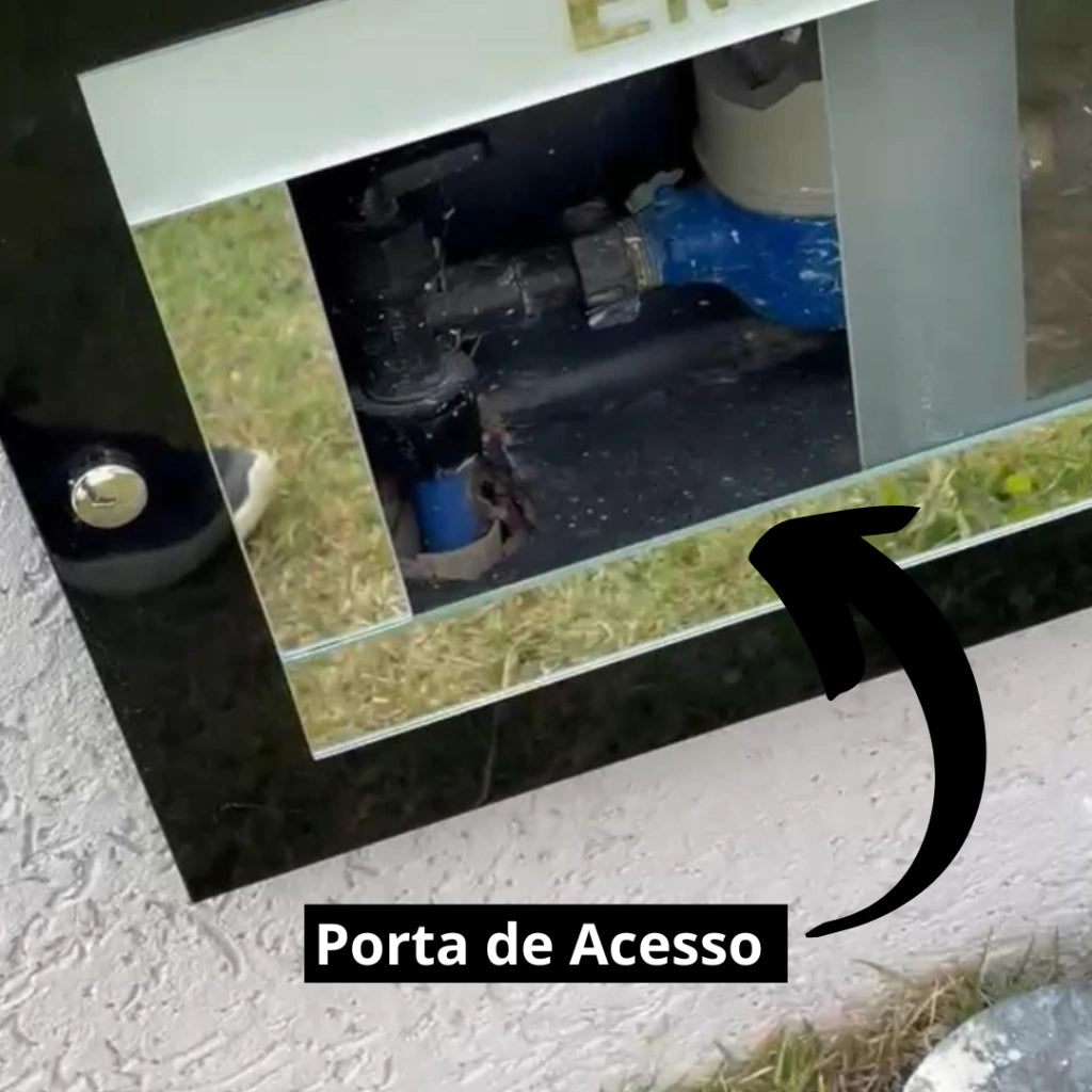 Placa Acabamento hidrômetro